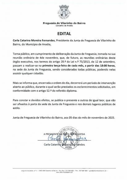 Periodicidade das reuni&otilde;es executivo